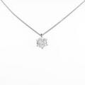 【リメイク】プラチナダイヤモンドネックレス 1．016ct・F・SI2・FAIR