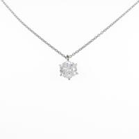 【リメイク】プラチナダイヤモンドネックレス 1．016ct・F・SI2・FAIR