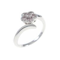 PT フラワー ダイヤモンドピンキーリング