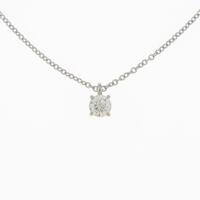ティファニー スタッド ネックレス 0．22ct・J・IF・EXT