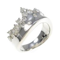 K18WG ダイヤモンドリング