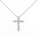 PT クロス ダイヤモンドネックレス