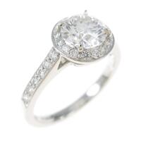 ティファニー エンブレイス リング 0．77ct