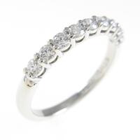 ティファニー ハーフサークル シェアドプロングセッティング リング