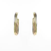 カルティエ トリニティ フープ ピアス