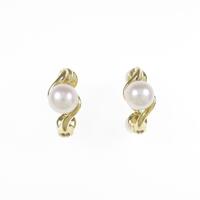 K18YG アコヤパールイヤリング