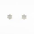 【リメイク】K18YG／ST ダイヤモンドピアス 0．254ct・0．259ct・E?F・VS1・GOOD