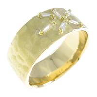 K18YG ダイヤモンドリング