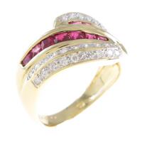 K18YG／K18WG ルビーリング