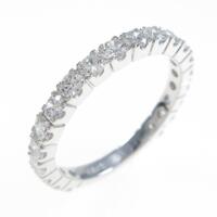 K18WG ダイヤモンドリング