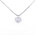 プラチナダイヤモンドネックレス 2．011ct・F・SI2・3EXT