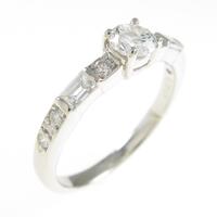 プラチナダイヤモンドリング 0．301ct・D・VS1・GOOD