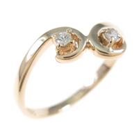 K18YG ダイヤモンドリング