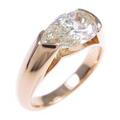 K18YG ダイヤモンドリング 1．749ct・VLY・SI1・ペアシェイプ