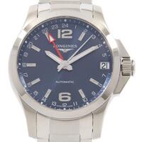 ロンジン L3．687．4．99．6 コンクェストGMT 自動巻