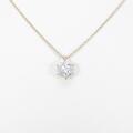 【リメイク】K18PG ダイヤモンドネックレス 1．583ct・J・SI1・VG