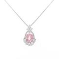 PT ピンクサファイヤネックレス