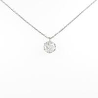 【リメイク】プラチナダイヤモンドネックレス 1．011ct・I・I1・GOOD