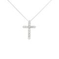 PT クロス ダイヤモンドネックレス