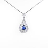 PT サファイヤネックレス