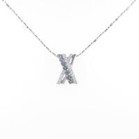 K14WG ガーネットネックレス