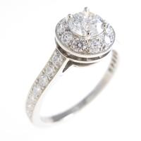 ヴァンクリーフ＆アーペル イコーヌ リング 0．32ct・E・VVS2・3EXT