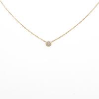 アガット ダイヤモンドネックレス