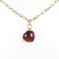 ポメラート グリフハート ネックレス