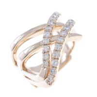 K18PG ダイヤモンドリング