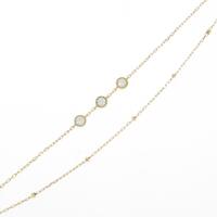 【リメイク】K18YG ダイヤモンドブレスレット