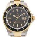 ロレックス 16613． サブマリーナデイト SSxYG 自動巻