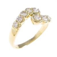 K18YG ダイヤモンドリング