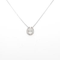 【新品】プラチナダイヤモンドネックレス 0．208ct・E・VS2・GOOD
