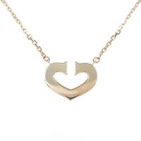 カルティエ Cハート ネックレス