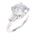 ハリーウィンストン ラウンドクラシック リング 1．80ct・E・VVS1・3EXT