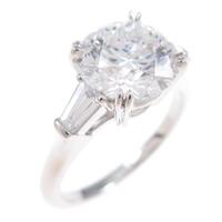 ハリーウィンストン ラウンドクラシック リング 1．80ct・E・VVS1・3EXT