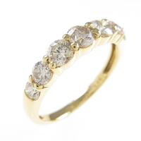 K18YG ダイヤモンドリング