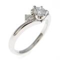 プラチナダイヤモンドリング 0．257ct・D・VVS1・3EXT H＆C
