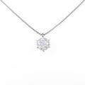 【リメイク】プラチナダイヤモンドネックレス 1．001ct・F・I1・GOOD