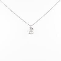 【リメイク】K18WG ダイヤモンドネックレス