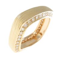 K18PG ダイヤモンドリング