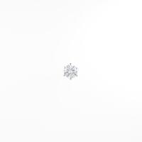【リメイク】プラチナダイヤモンドピアス 片耳 0．392ct・G・I1・GOOD