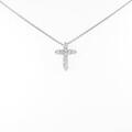 PT クロス ダイヤモンドネックレス