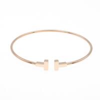 ティファニー Tナローワイヤー ブレスレット