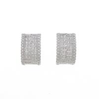 750WG ダイヤモンドピアス