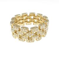 K18YG ダイヤモンドリング