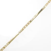 K18YG ダイヤモンドブレスレット