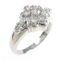 PT フラワー ダイヤモンドリング