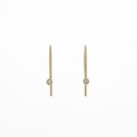 K18YG ダイヤモンドピアス