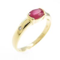 K18YG ルビーリング